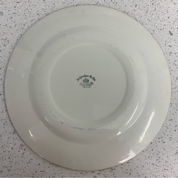 Vintage Aynsley Rose Pattern Plate and Server Set - Picture 5 of 8